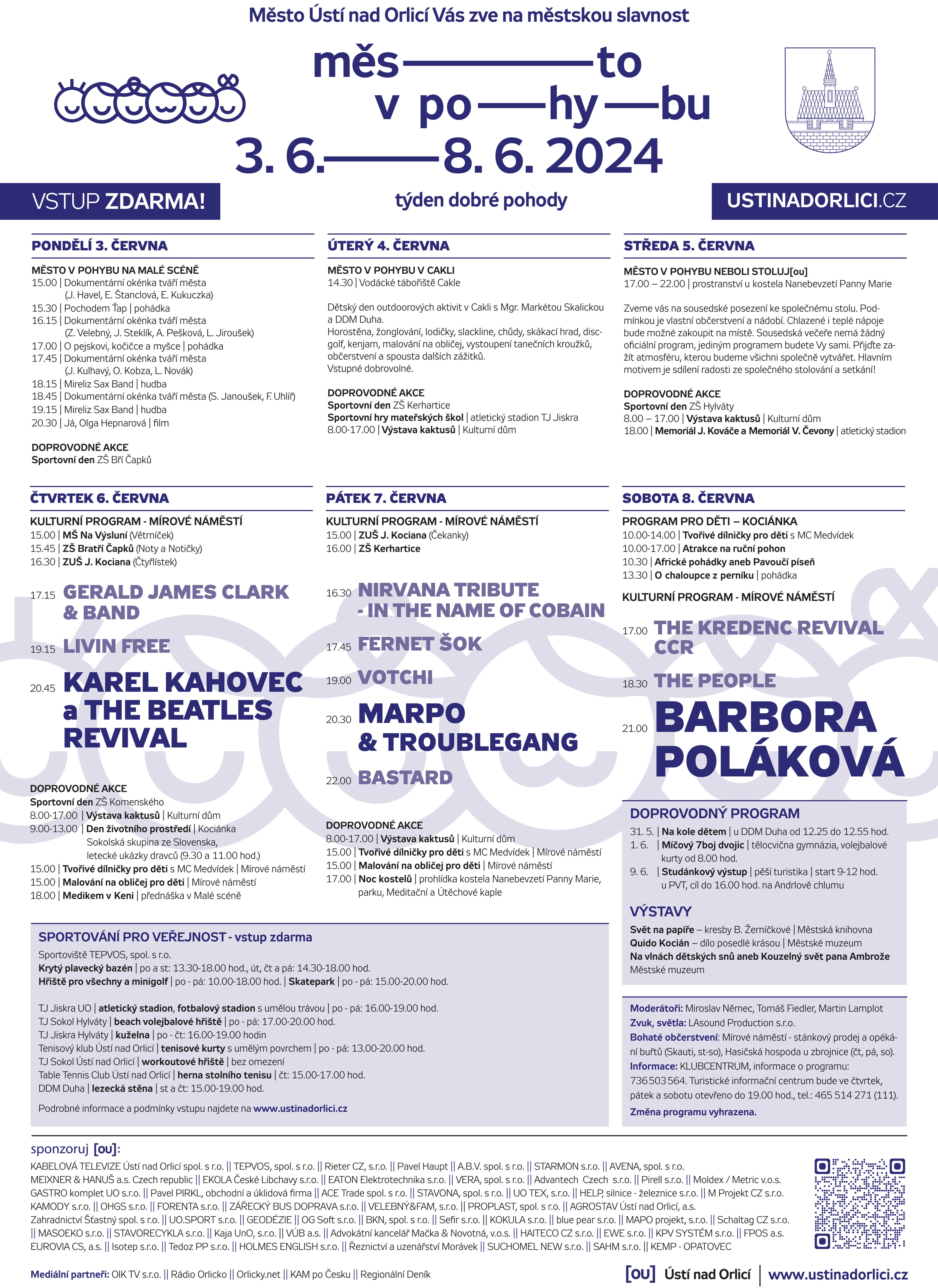 pohybu 2024 plakat