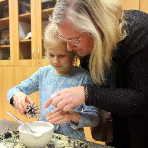 Vánoční tvoření na ZŠ Třebovské