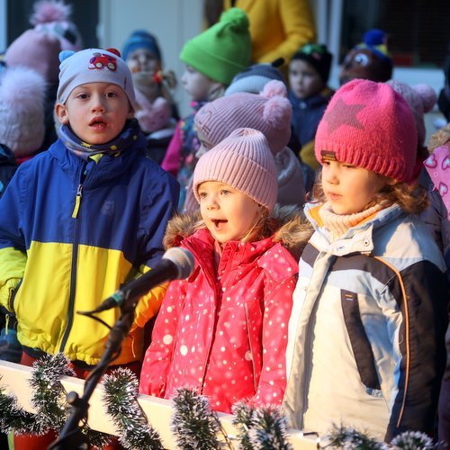 Vánoční zpívání u stromečku v MŠ Lentilka