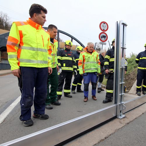 Protipovodňové cvičení na Mendriku 