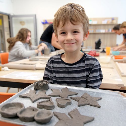 Vánoce v keramice v DDM DUHA