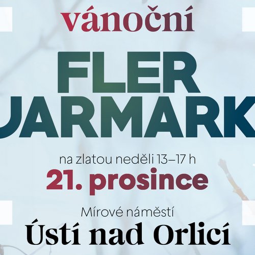 První ústecký Flerjarmark už 21. 12.