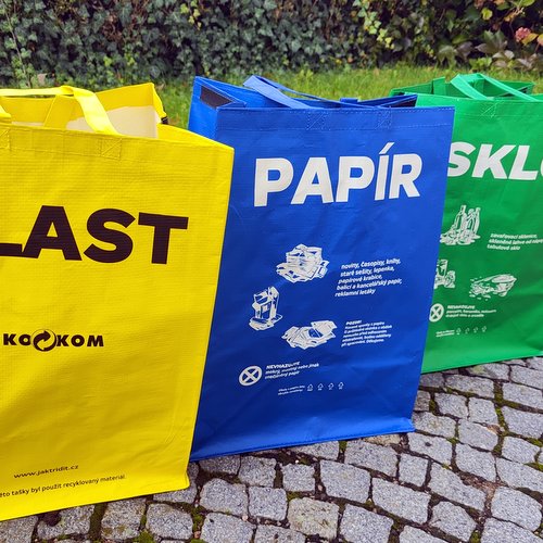 Město rozdá tašky na tříděný odpad