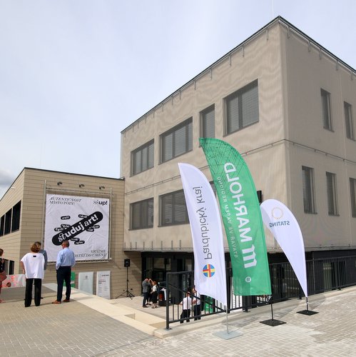 Nové ateliéry umprumky v areálu Perly otevřeny
