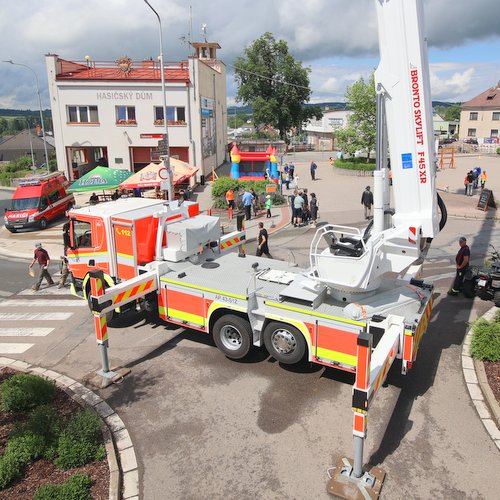 Dětský den u hasičů přilákal malé i velké návštěvníky