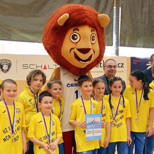 Mistrovství ČR U11 MIX nabídlo tři dny plné basketbalu