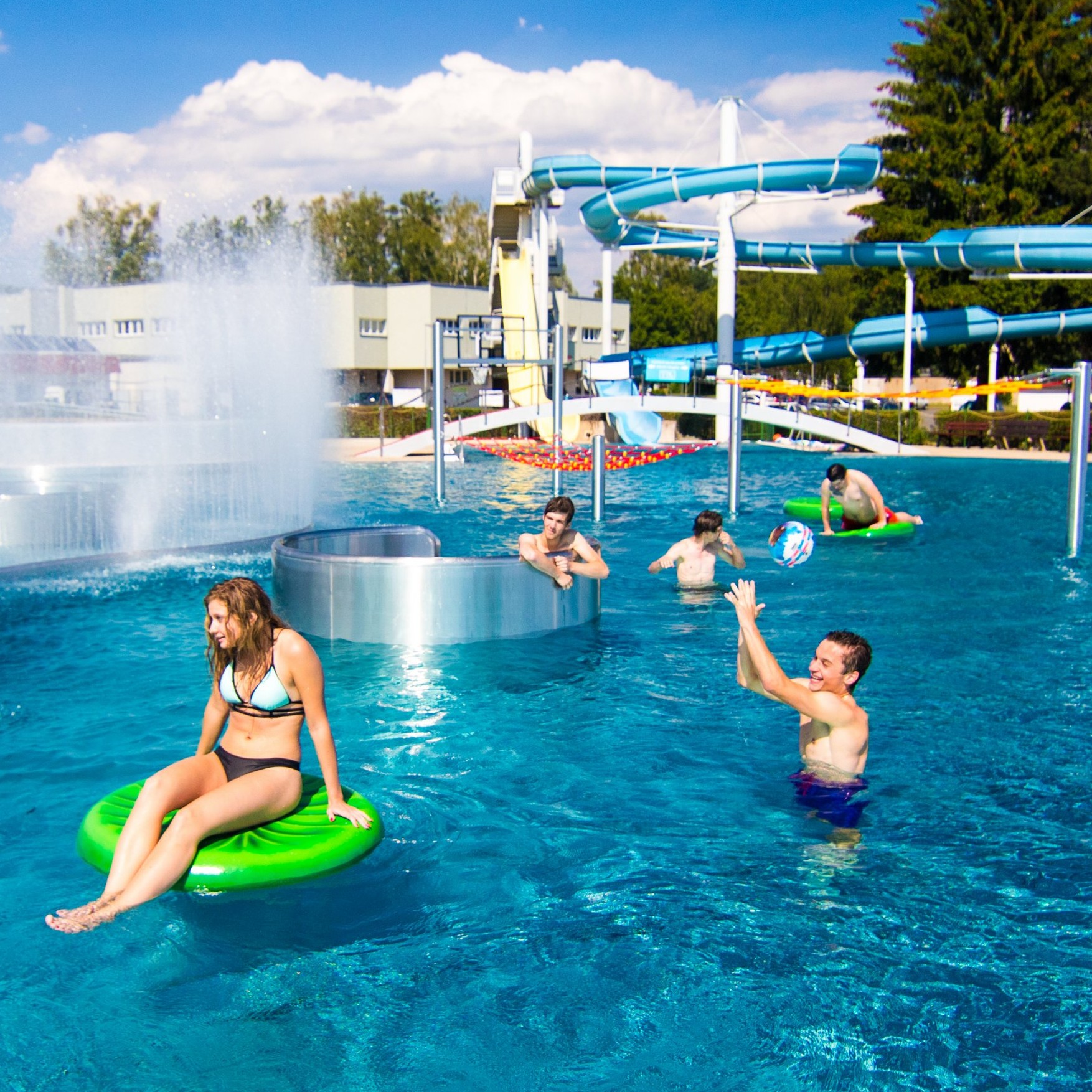 Aquapark zahájil letní sezonu